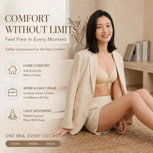 CloudSkin Seamless Wireless Bra